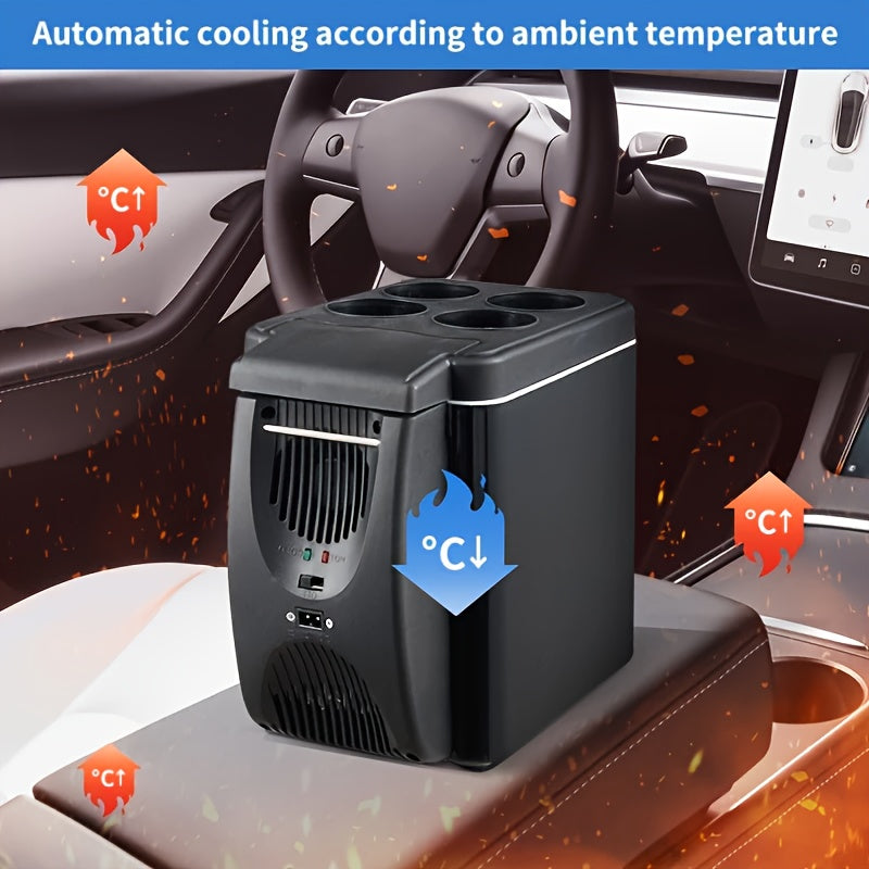 Car Fridge Mini Freezer Cooler-3