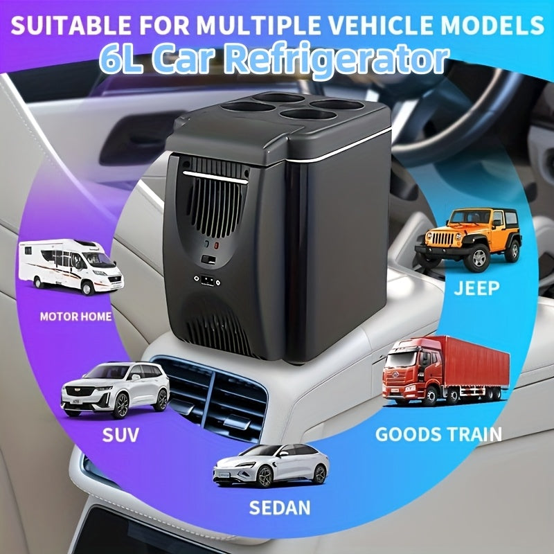 Car Fridge Mini Freezer Cooler-4