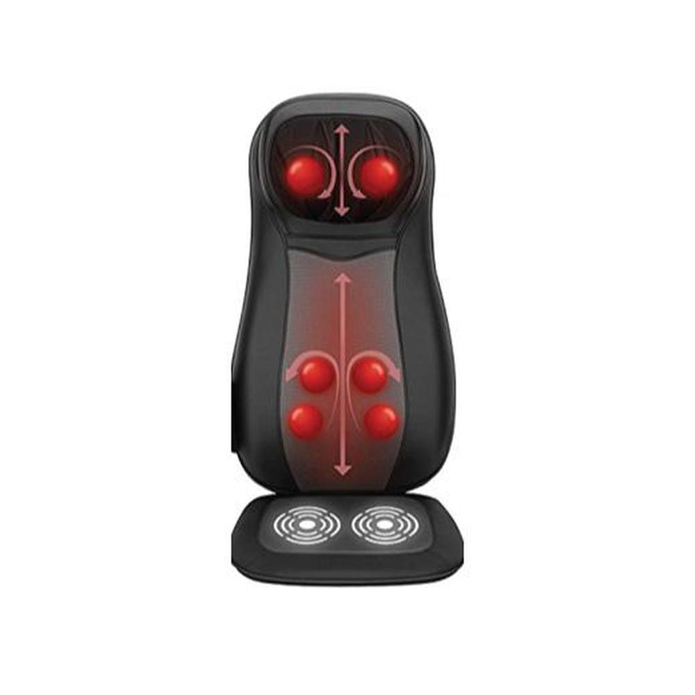 Massager Cushion - Chair Seat Kneading Shiatsu Heat Massage Portable Car-4