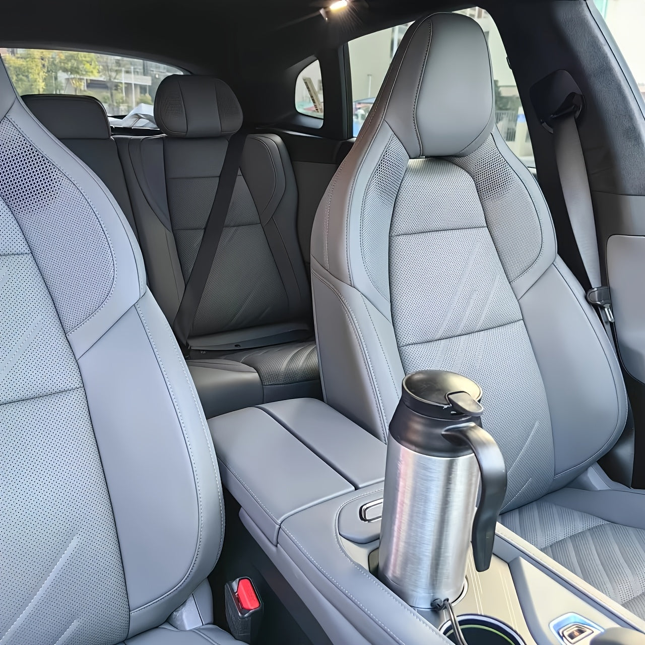 Car Electric Kettle Stainless Portable Boiler-2